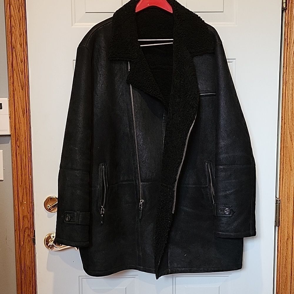Aston Miles Shearling Men's Coat